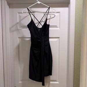 Lego Black Backless Women's Dress